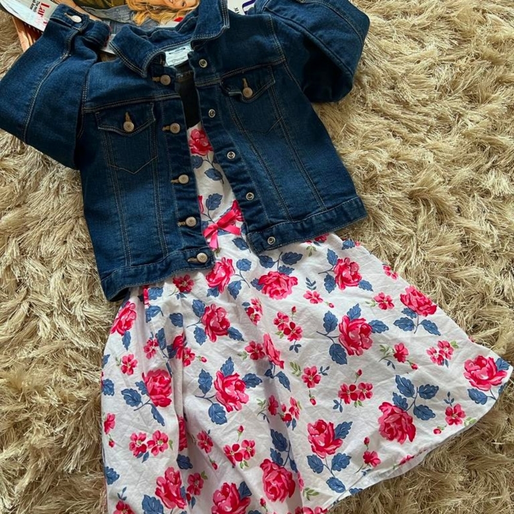 Savannah Flowers Print Dress